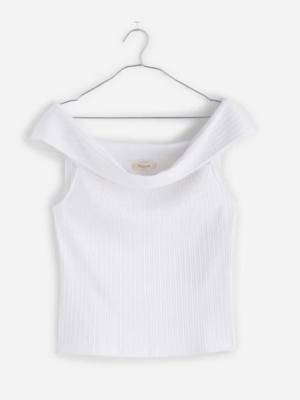 Madewell Ribbed Off Shoulder Top
